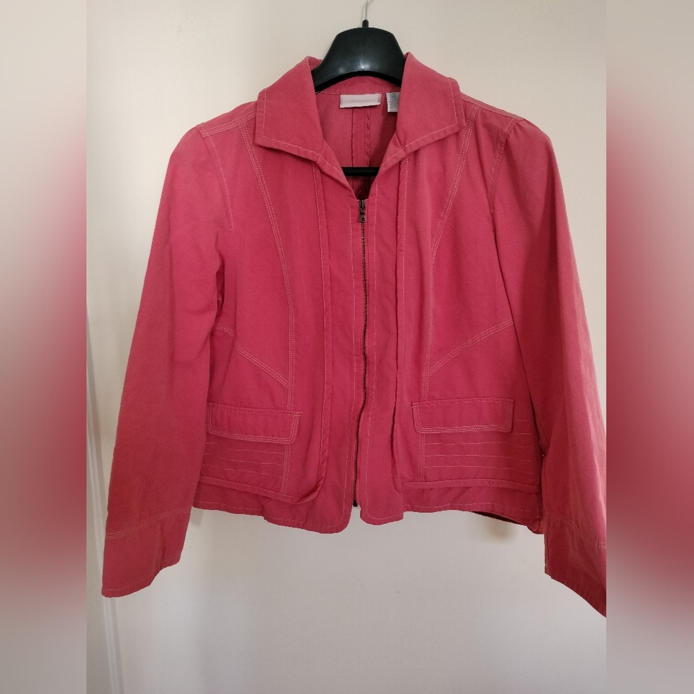 Chicos Salmon Jacket Women's